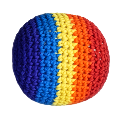 Extreme Kick Pouch – Retro  & Hand-Knitted Footbag