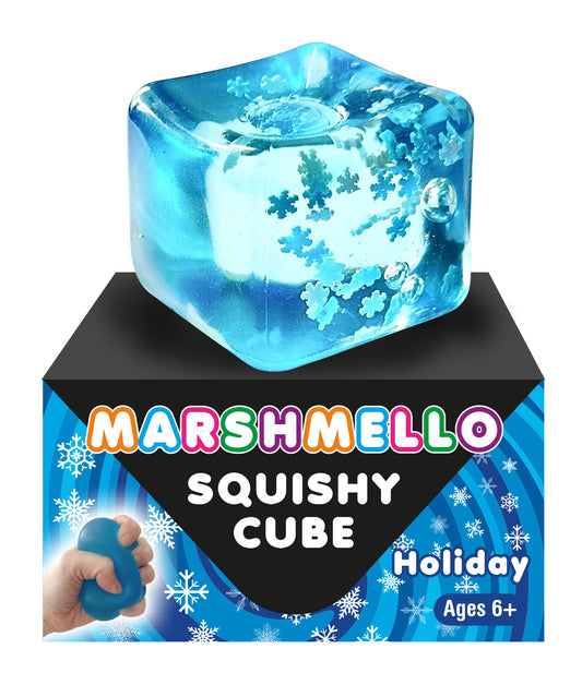 Marshmello Squishy Holiday Cube