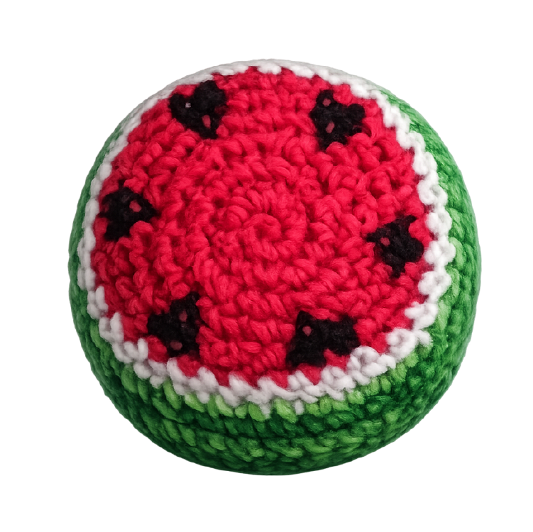 Extreme Kick Pouch – Retro  & Hand-Knitted Footbag
