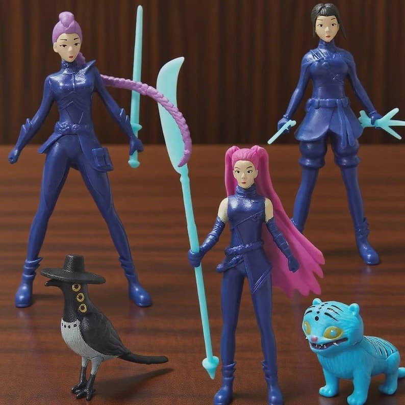 KPOP Demon Hunters Collectible Figurines
