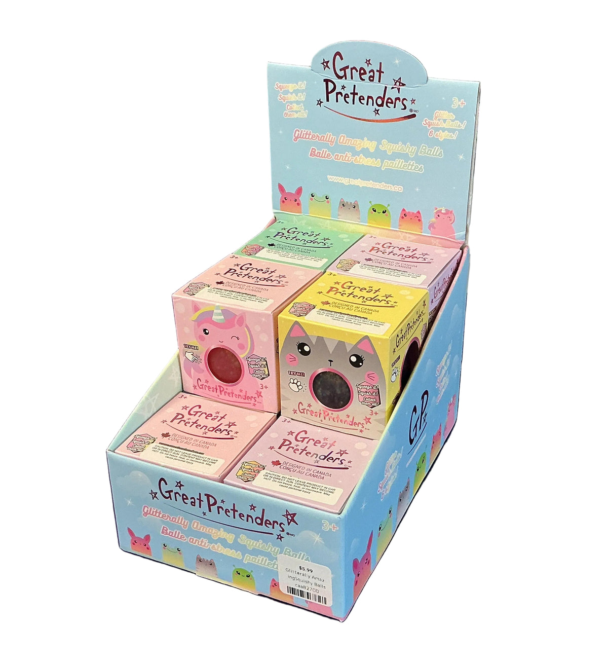 Glitterally AmazingSquishy Balls
