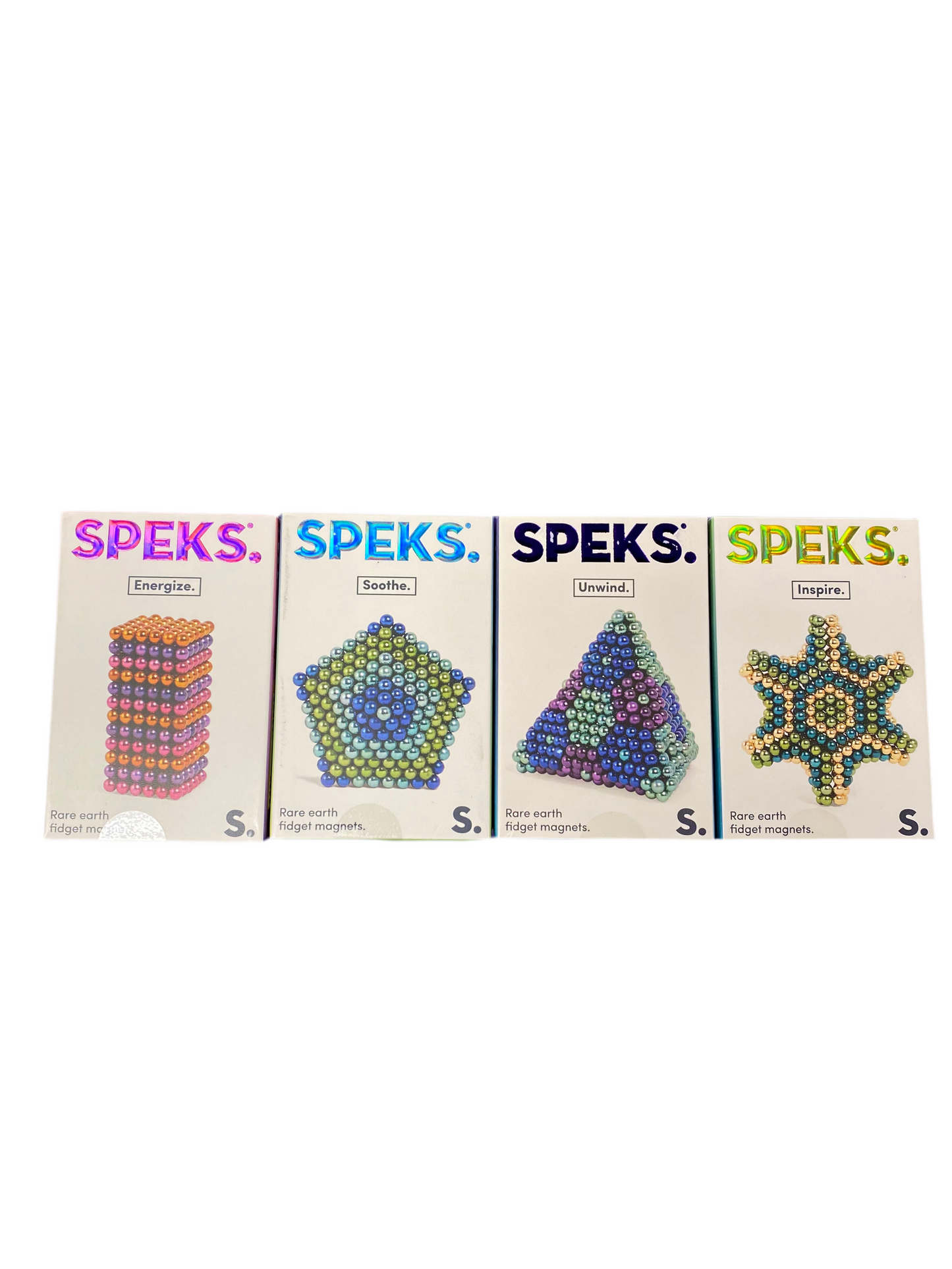 Speks 432 Fidget Magnets - Gradient Mix