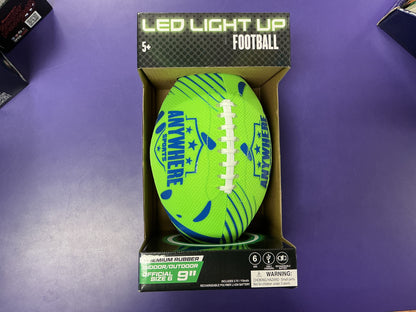 Pro Glow Light-Up Football Size 6 9"
