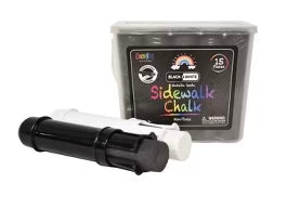 SIDEWALK CHALK WTE BLK 15