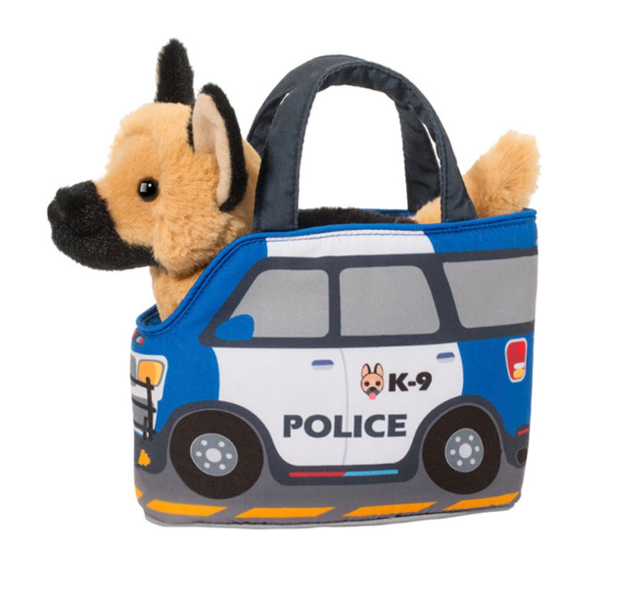 Police Car Pet Sak w/ German Shepherd