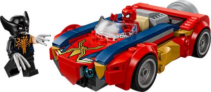 Spider-Man Car Vs. Venomized Wolverine