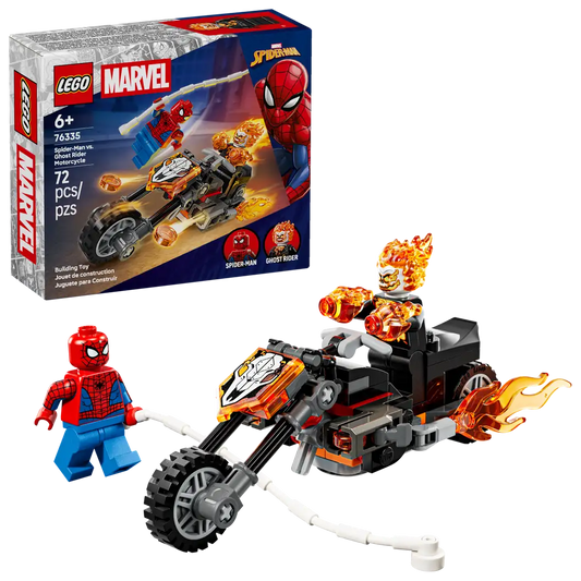 Spider-Man Vs. Ghost Rider Motorcycle