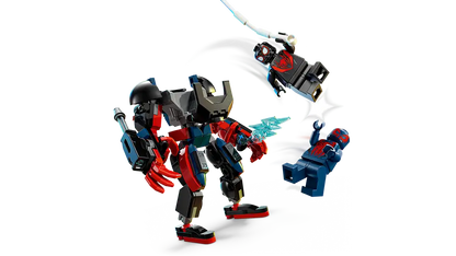Miles Morales Mech Vs. Spider-Man 2099