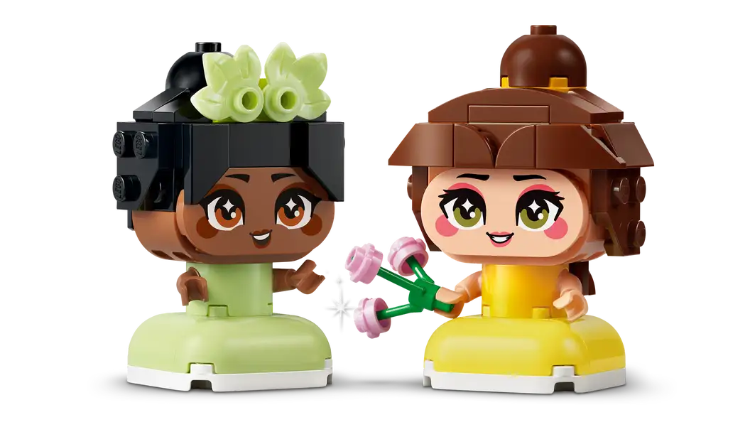 Mini Belle & Tiana With Castle