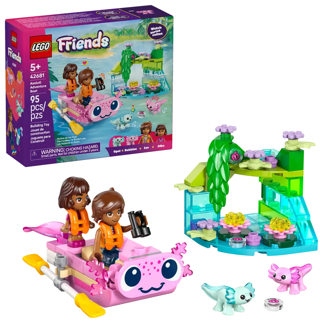 Axolotl Adventure Boat