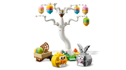 Easter Bunny And Chick Egg Hunt