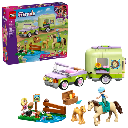 Horse & Baby Foal Trailer