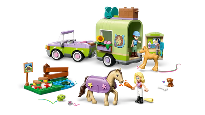 Horse & Baby Foal Trailer