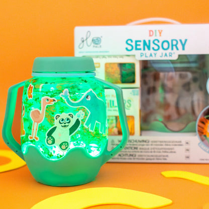 Glo Pals Zoo Sensory Jar 🔋3aaa