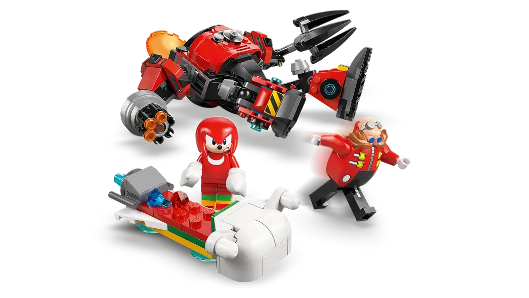 Knuckles Vs Dr Eggman Egg
