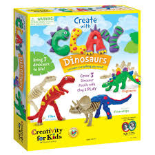 Create with Clay Dinosaur