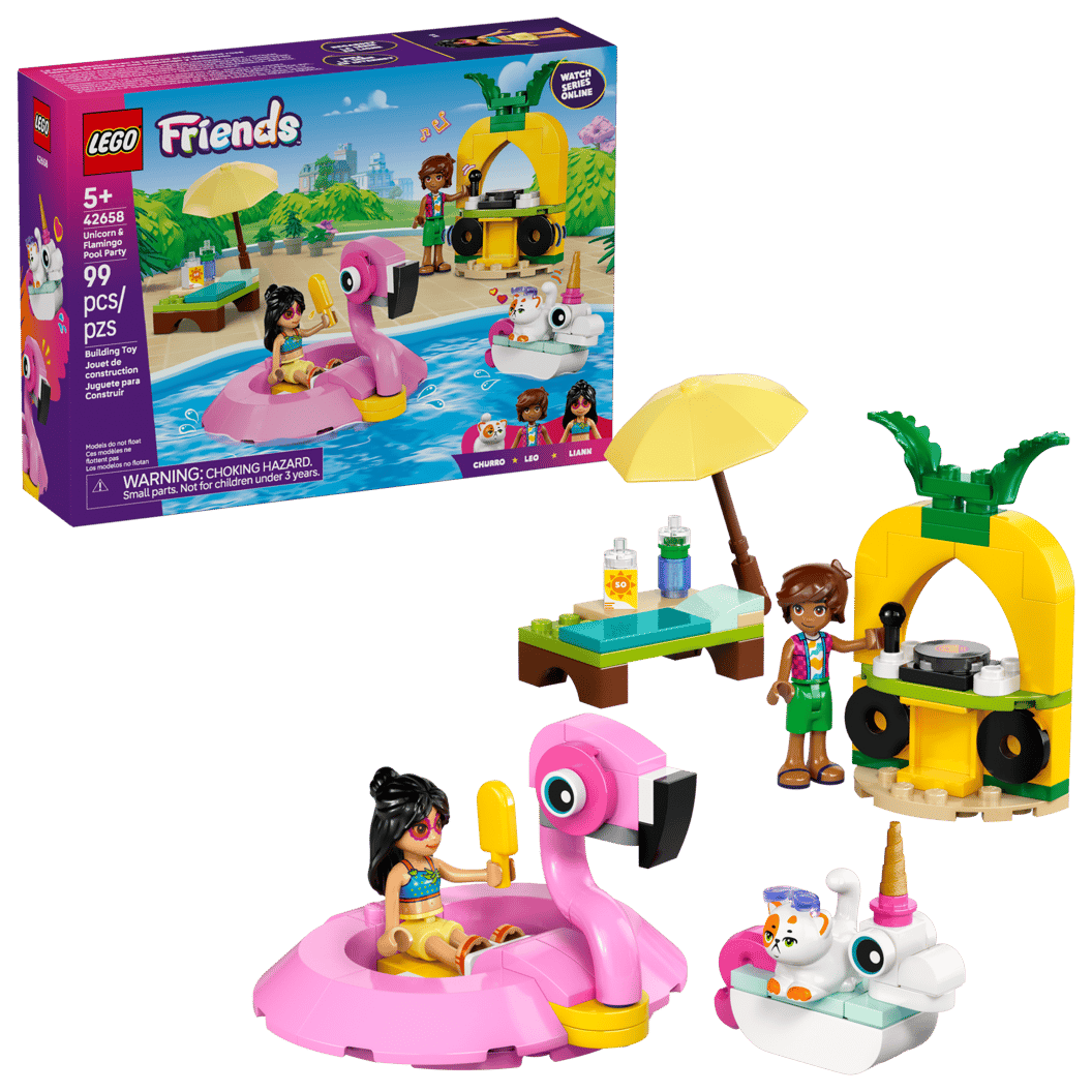 Unicorn & Flamingo Pool Party