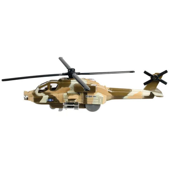 Die Cast Light Sound Sonic Gunship Helicopter