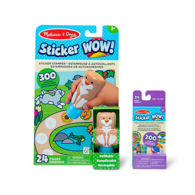 Sticker WOW Bunny
