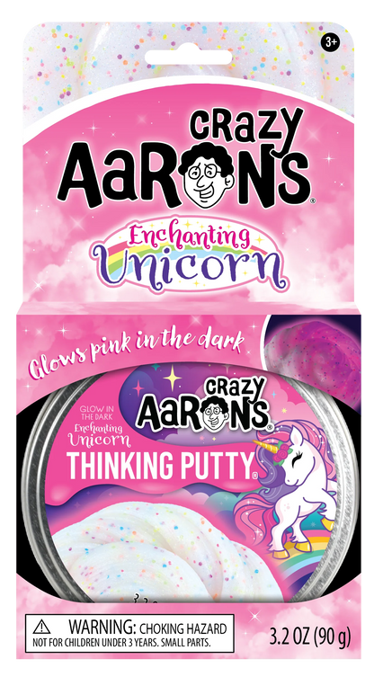 CA Enchanting Unicorn Glowbright 4"  Putty Ti