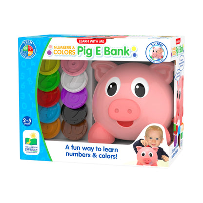 Learn with Me Numbers Color Pig E Bank