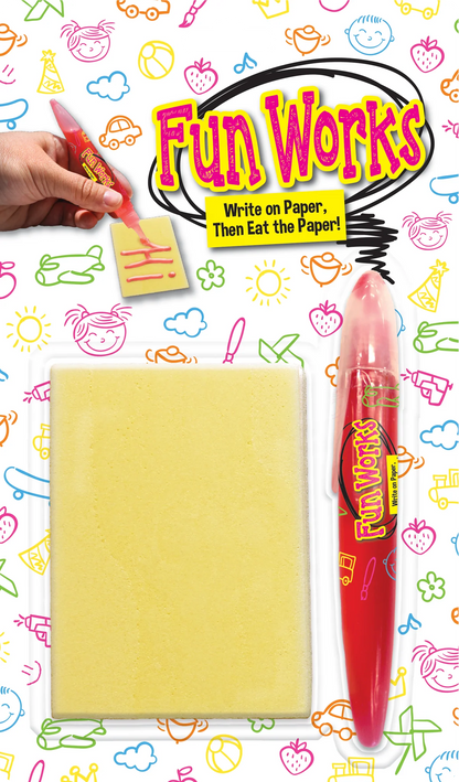 WRITE EAT PAPER CANDY