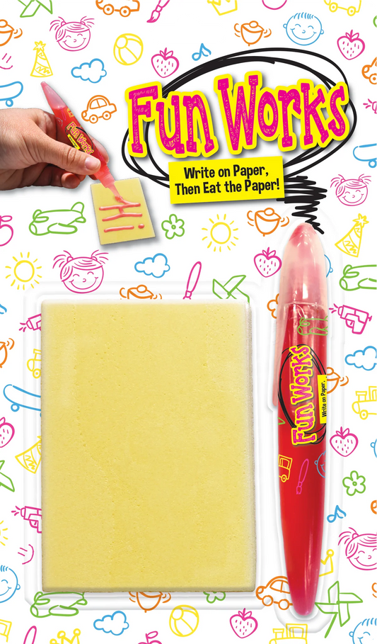 WRITE EAT PAPER CANDY