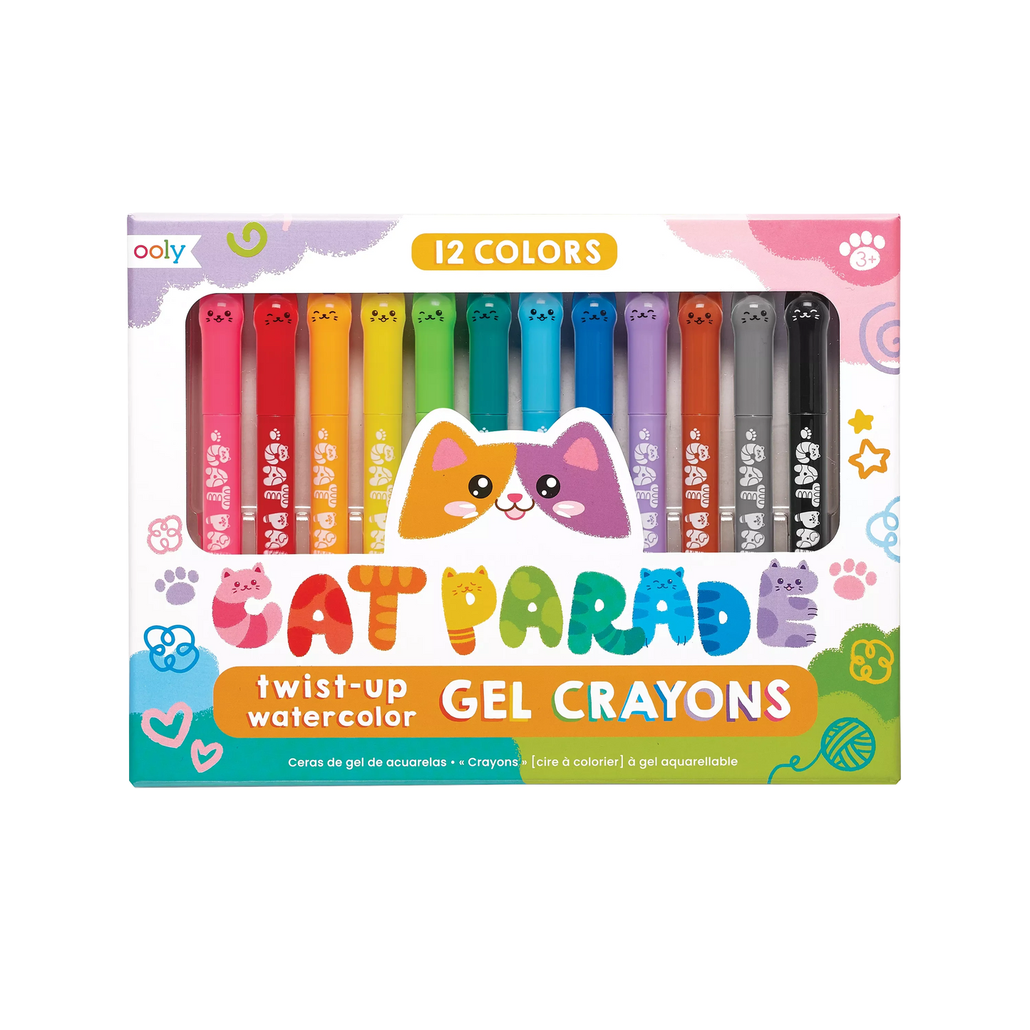 Cat Parade Gel Crayons