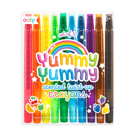 Yummy Twisty Crayons