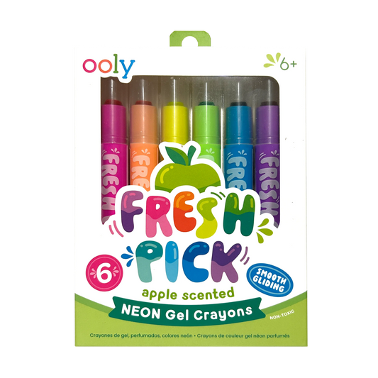 Fresh Pick Apple Gel Crayons