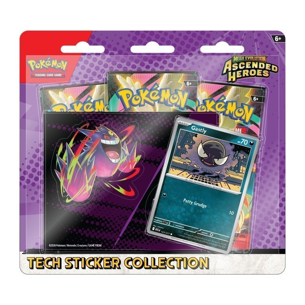 PKM ME2.5 Asc Heros: Tech Sticker collection