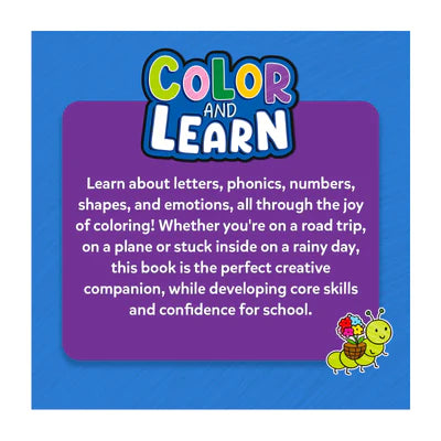 Color & Learn Letters, Shapes, Numbers, Emotions