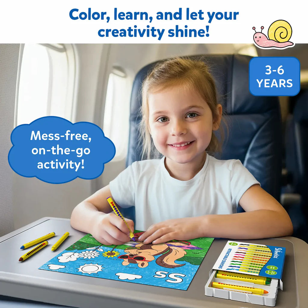 Color & Learn Letters, Shapes, Numbers, Emotions