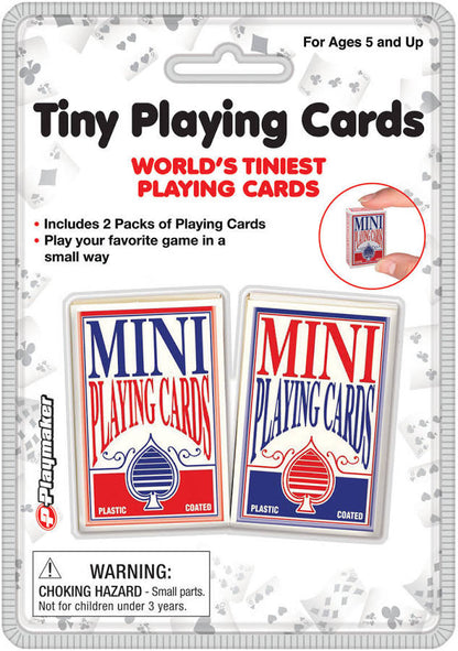 World's Tiniest Playing Cards