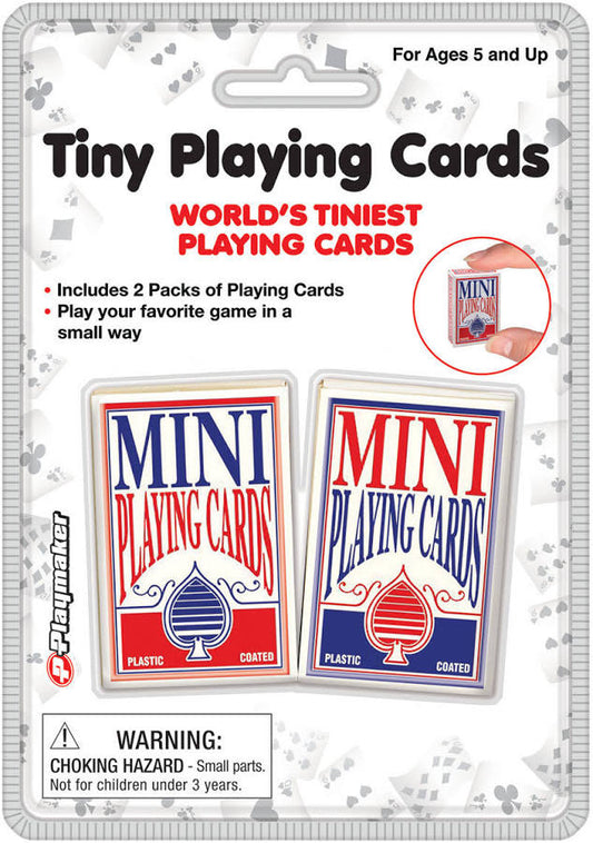 World's Tiniest Playing Cards
