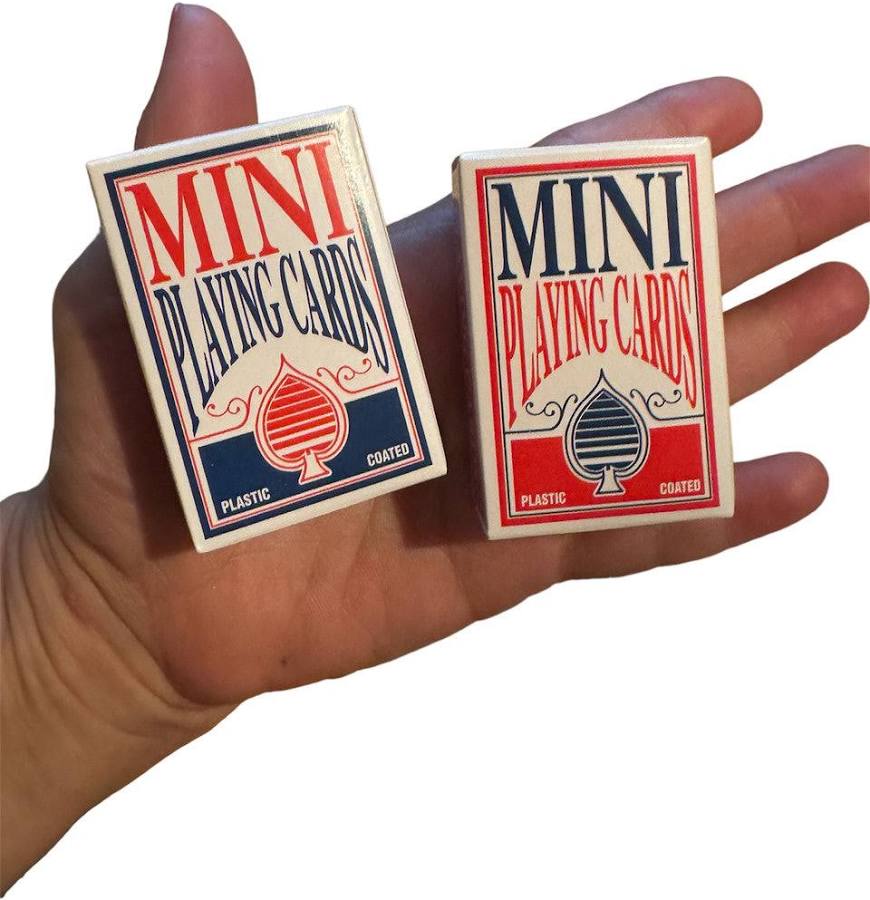World's Tiniest Playing Cards
