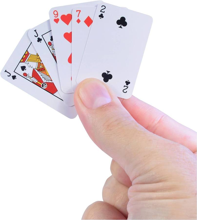 World's Tiniest Playing Cards