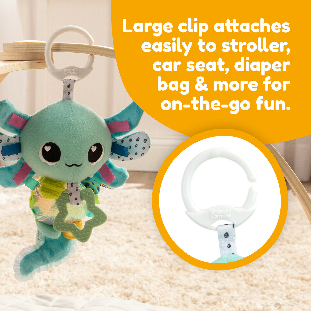Alise the Axolotl Clip n Go