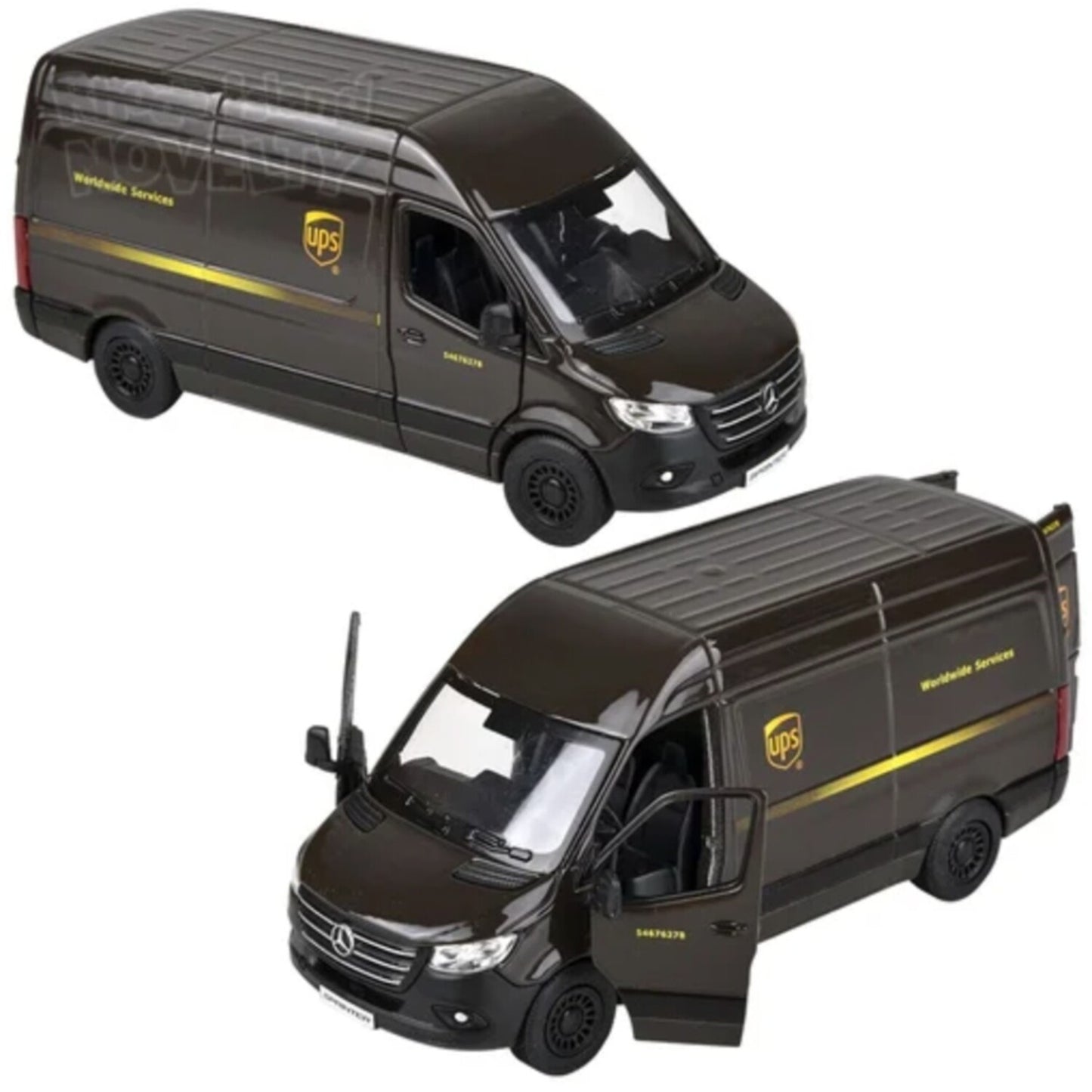 UPS VAN PULL BACK