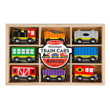 Wooden Train Cars