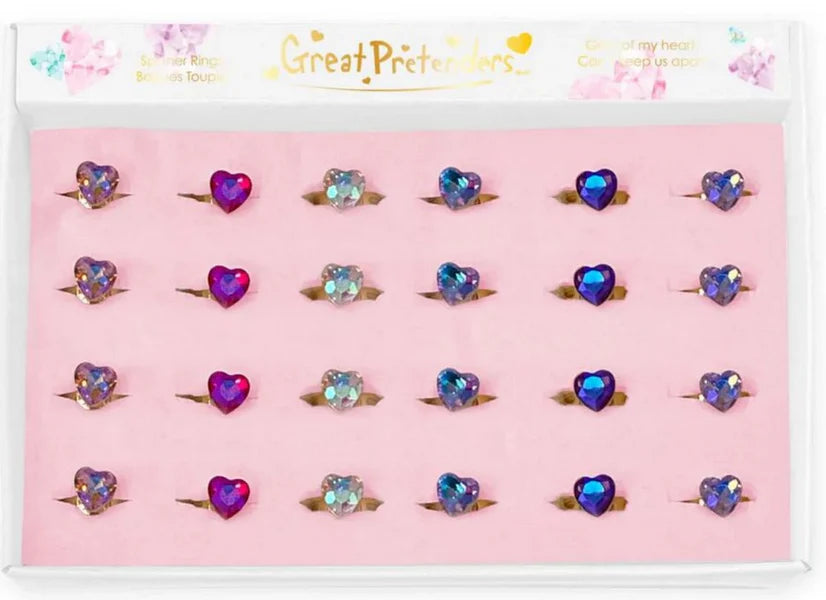Gem of My Heart Spinner Ring