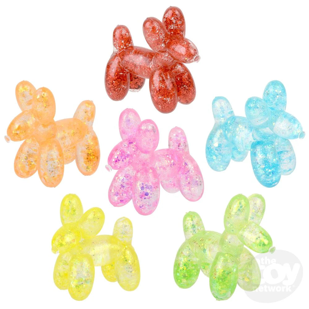 3.5" SUGAR SQUEEZY BALLOON DOG 12CT