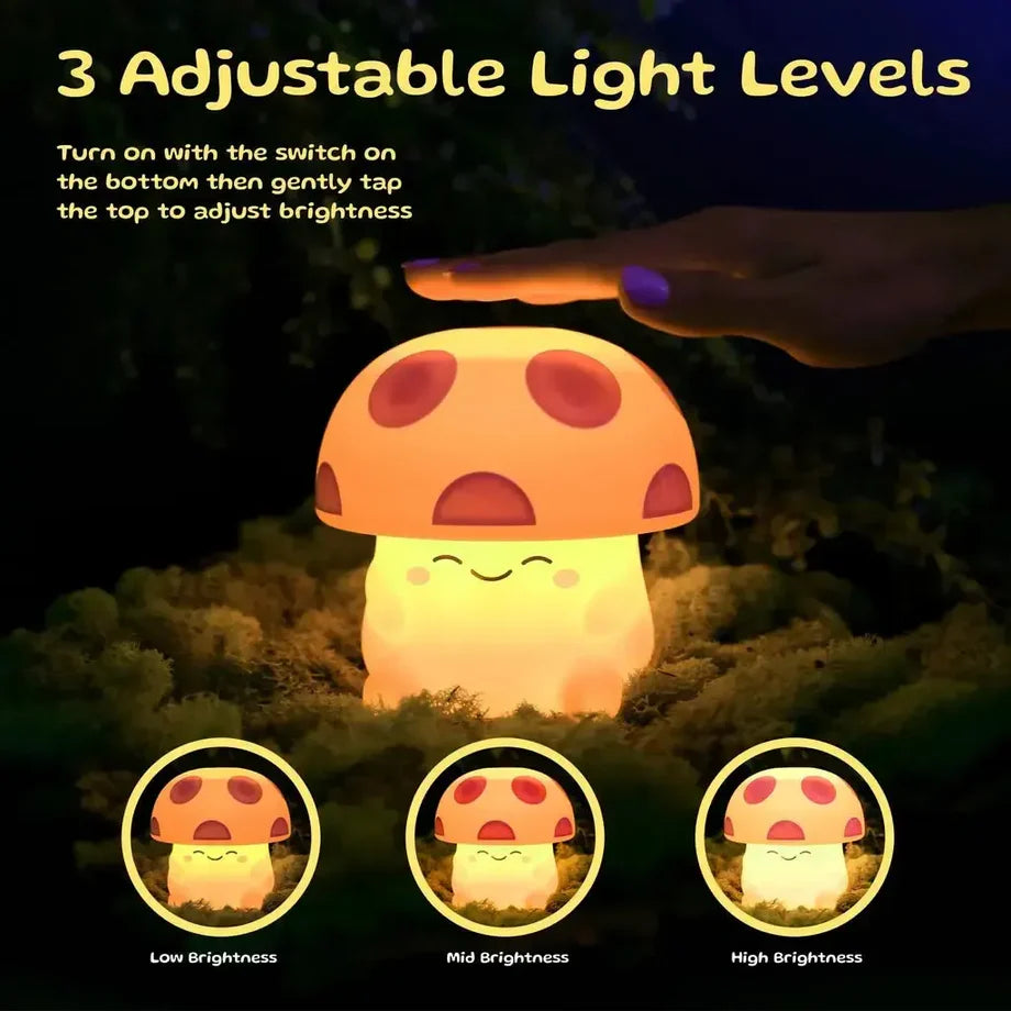 MUSHI Ambient Mushroom Light Assorted Colors