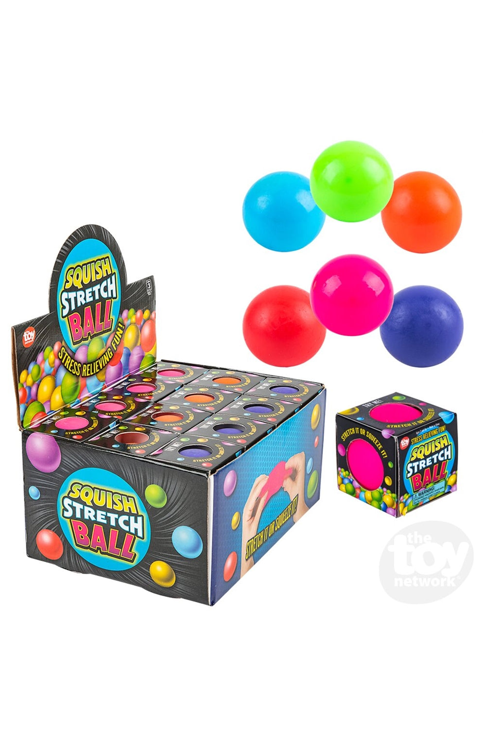 2.5" Squish Stretch Gummy Ball