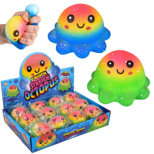 Squish and Stretch Rainbow Octopus
