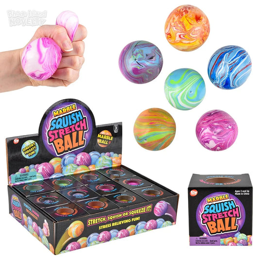 Squish and Stretch Marbleized Gummy Ball