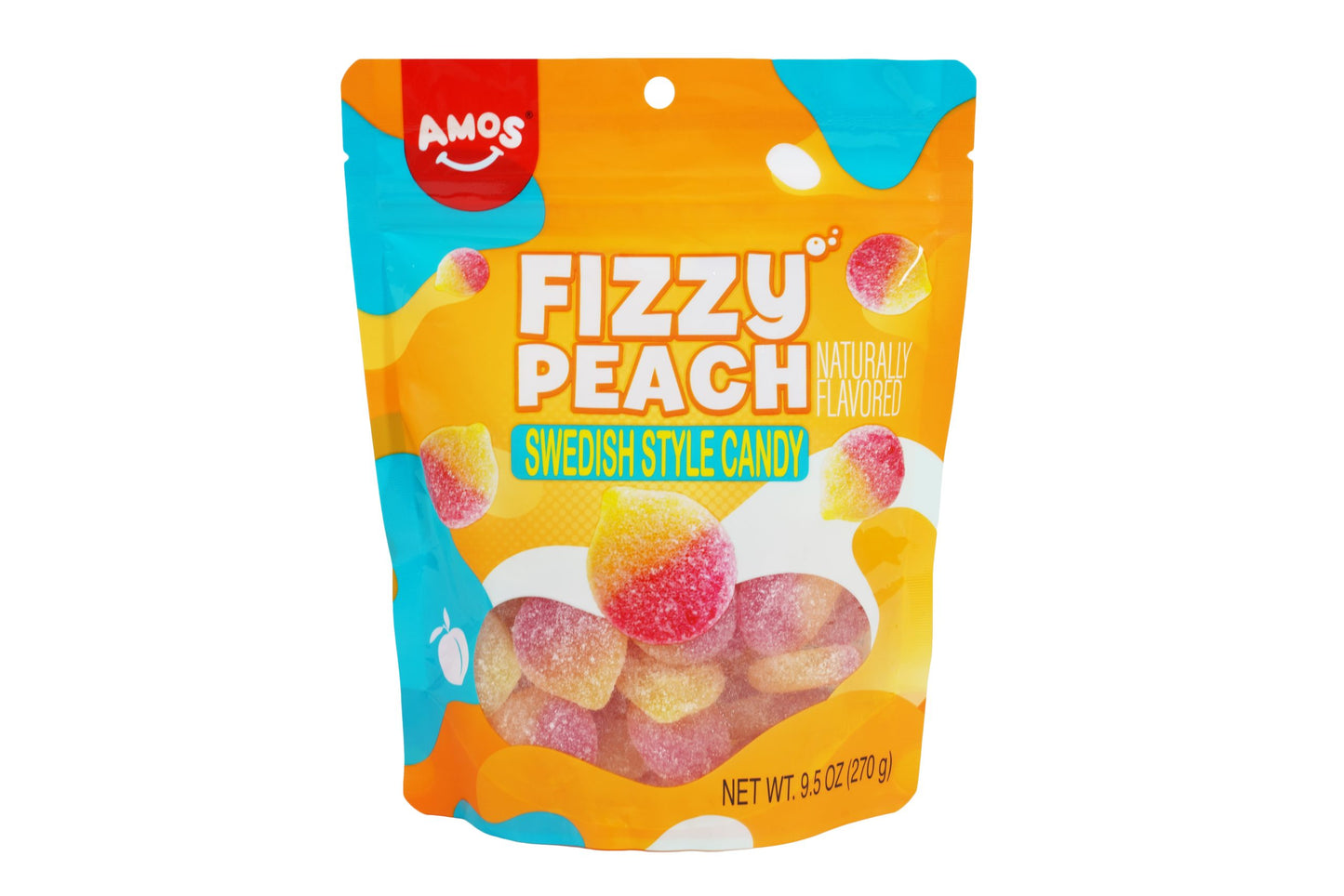 AMOS Swedish Candy Fizzy Peach