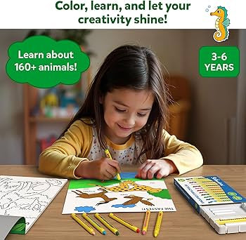 Color & Learn Animals