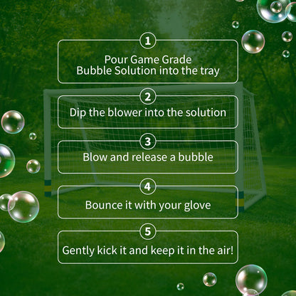 Bubble Goalz Bubbles You Can Kick & Catch!