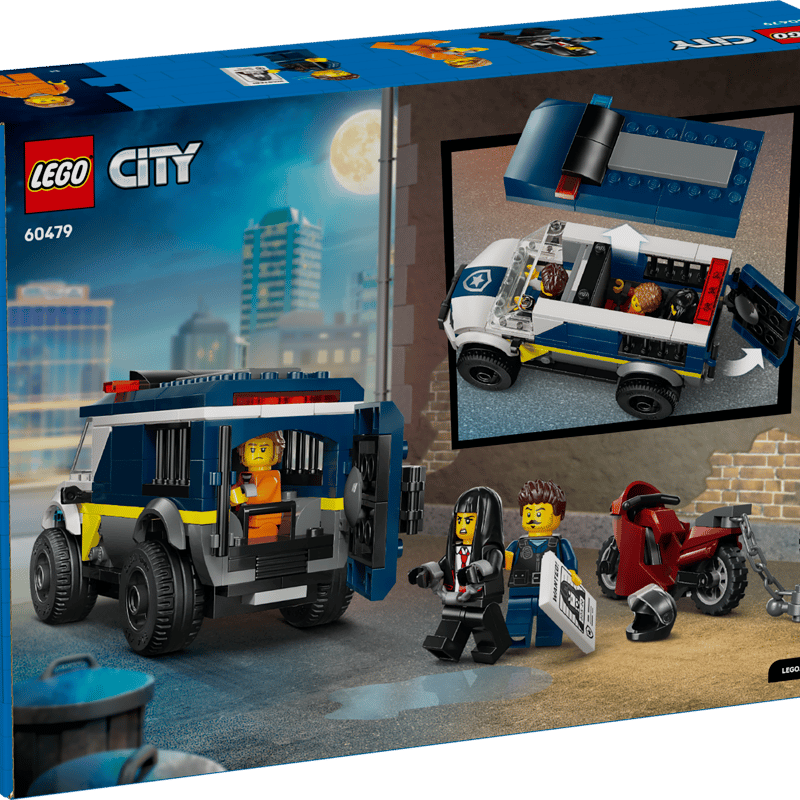 Police Prisoner Transport Van
